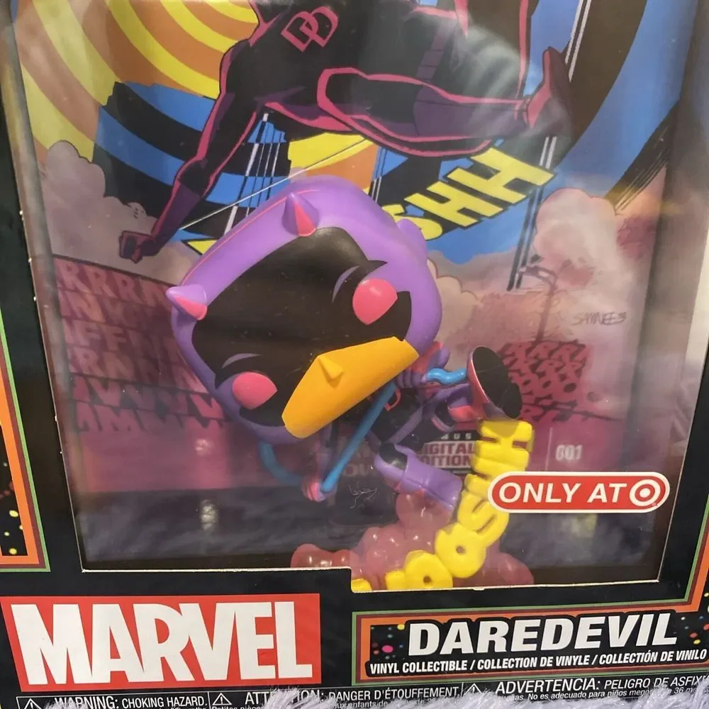 Funko Pop! Comic Book Cover‎ with Case: Marvel - Daredevil - Target...